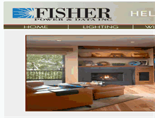 Tablet Screenshot of fisherpoweranddata.com